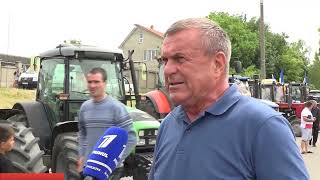 CU TEHNICA AGRICOLĂ LA PROTEST ÎN CHIȘINĂU