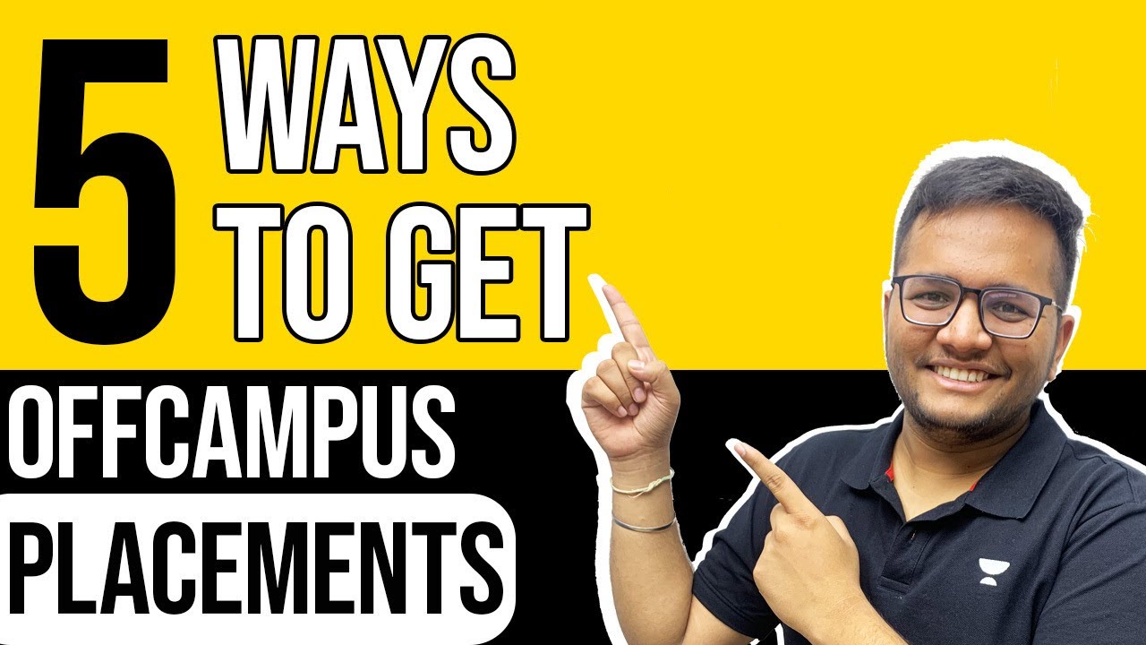 Off campus placements 5 best ways to search for jobs online arsh