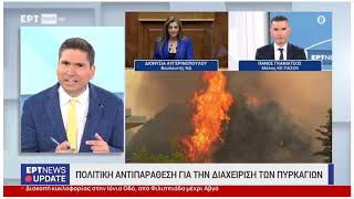 Στην εκπομπή Update της ΕΡΤ με τον Κ. Λασκαράτο – Διαχείριση πυρκαγιών και η σημασία της πρόληψης