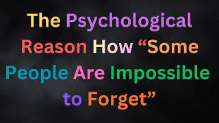 WHEN YOU BOTH KEEP COMING BACK TO EACH OTHER'S MINDS, THIS ONE PSYCOLOGICAL REASON EXPLAINS IT