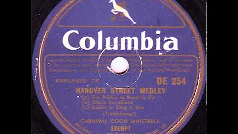 Carnival Coon Minstrels - Hanover Street Medley