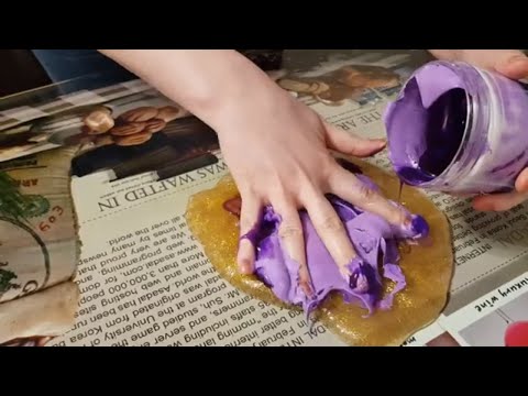 Compilation slime clay mixing | Mixing clay, slime, glitter