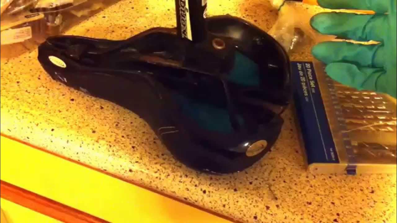 How to fix wobbly/loose bicycle seat with zip ties YouTube