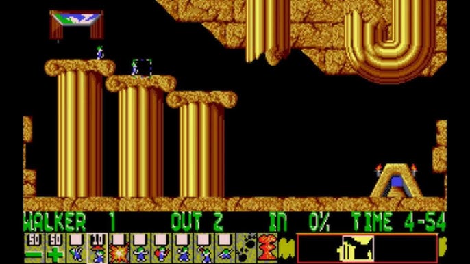 Lemmings [PC] - Level 1: Just dig! 