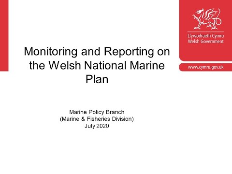 5. Welsh National Marine Plan: Monitoring and Reporting