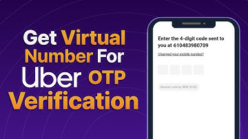 How to Verify Uber OTP without Phone Number in 2024?