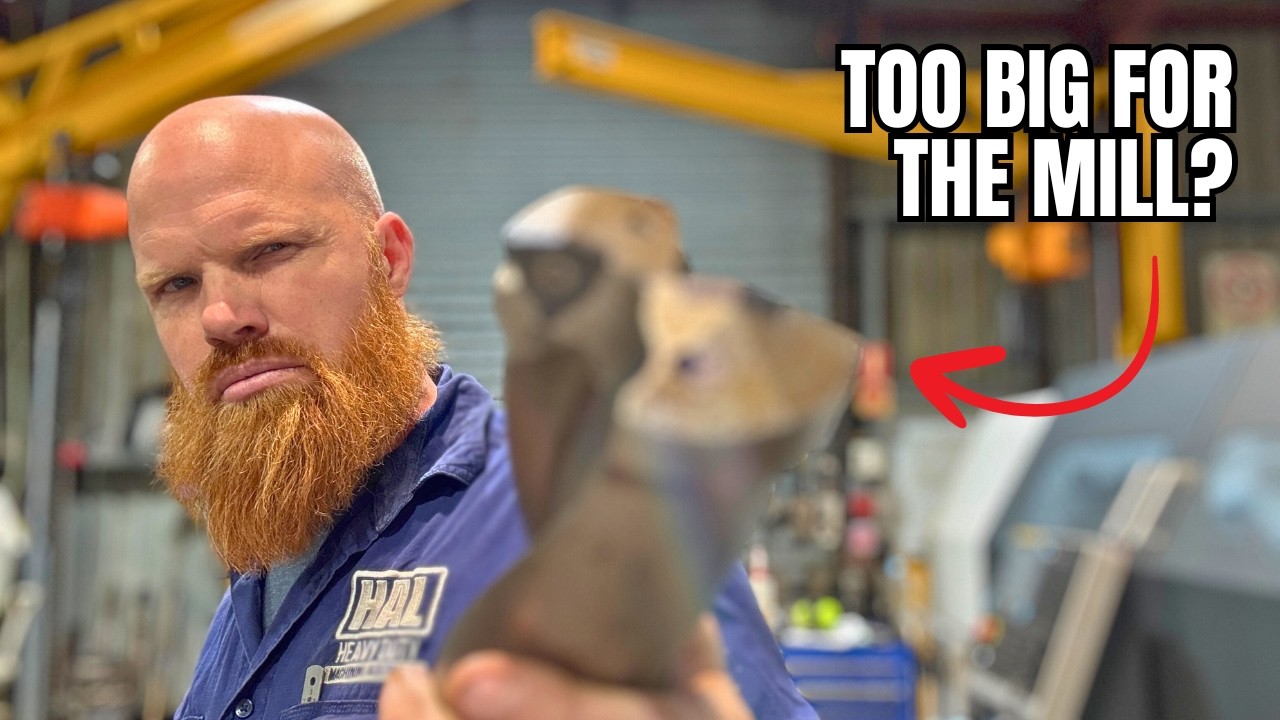 We Attempted To Run Kennametal’s BIGGEST UDrill (in the Mill!)