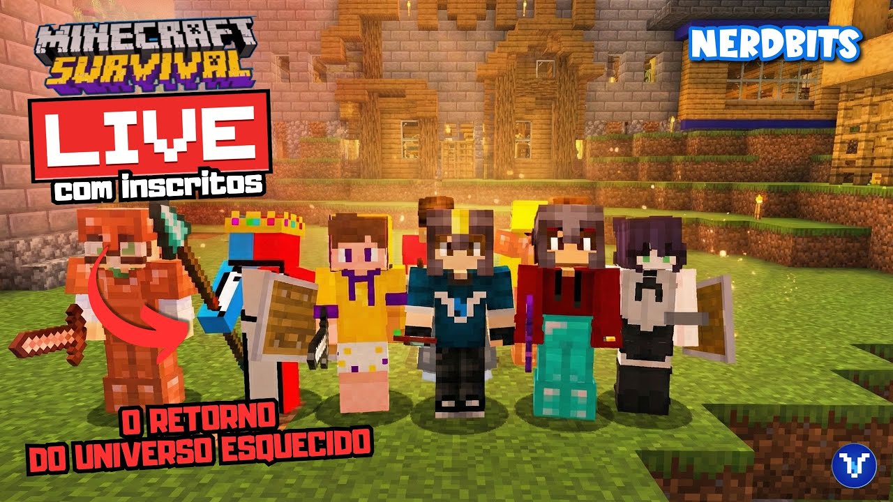 Jogando Minecraft com Inscritos, Servidor Survival