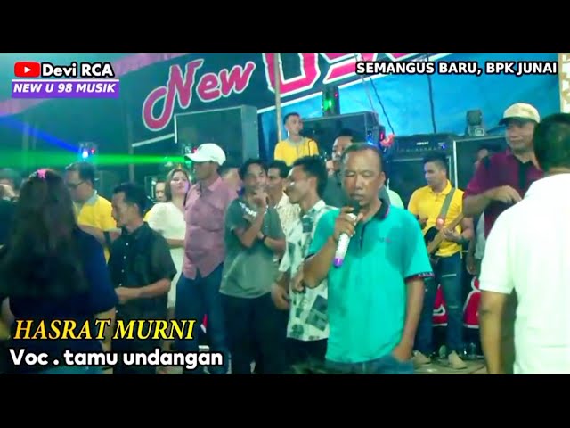 Hasrat Murni  || New U 98 Musik Palembang # Acara Junai Semangus # semangus record class=