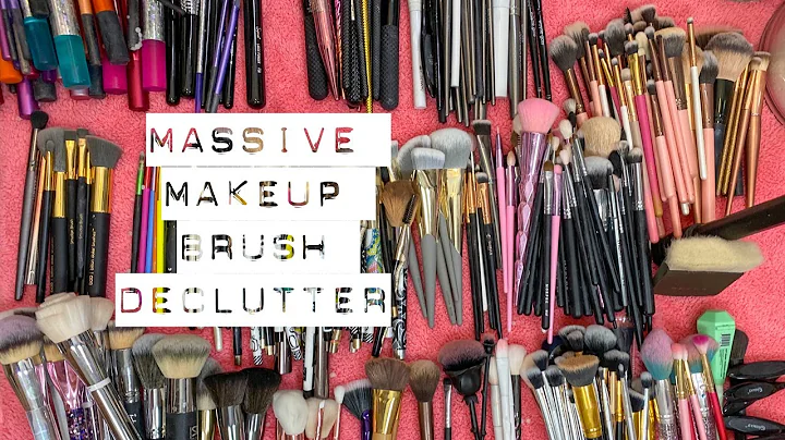 MASSIVE MAKEUP BRUSH DECLUTTER + My Favorite Makeup Brush Brands!