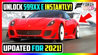 NEW How to get Ferrari 599XX Evo in Forza Horizon 4 INSTANTLY! Glitch Unlock 599XX E FAST Xbox & PC
