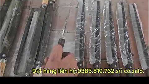 Dao Thái chuối rèn thủ công thép nhíp báo giá dao Thái chuối rèn kỹ.