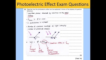 A LEVEL PHYSICS PHOTOELECTRC EFFECT PAST EXAM QUESTIONS VIDEO