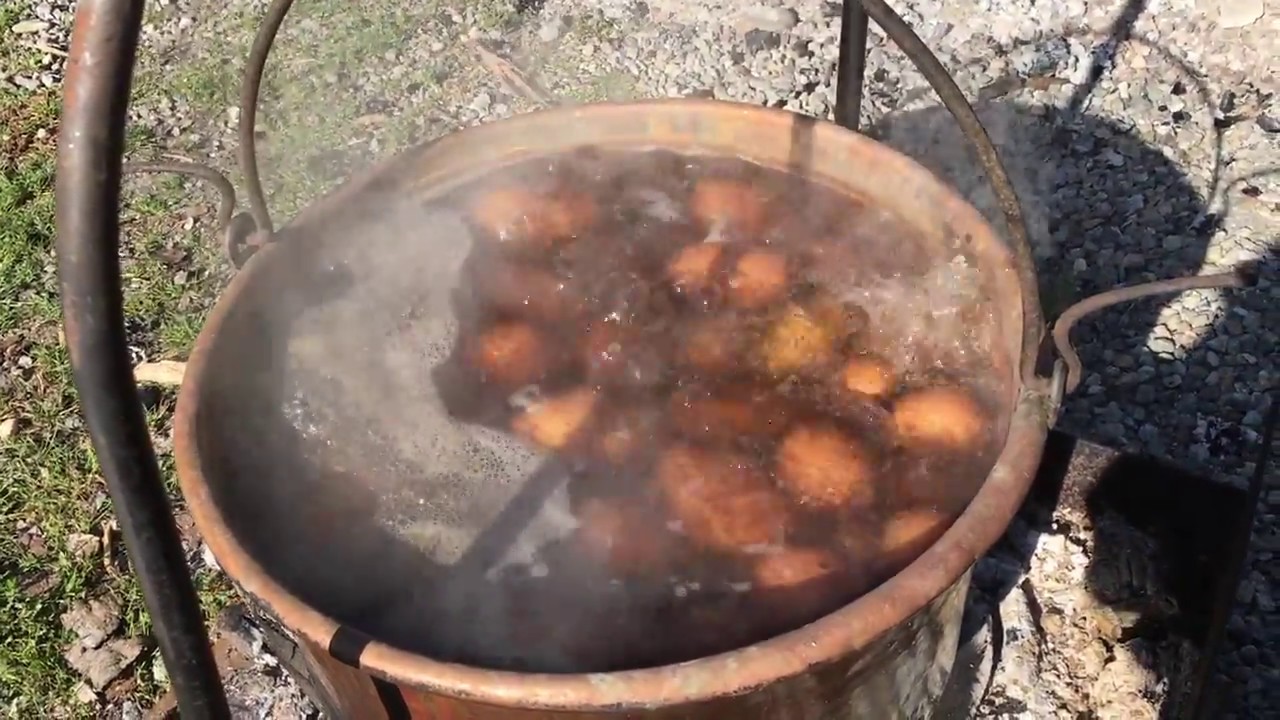 Baffidigatto, le patate nel paiolo