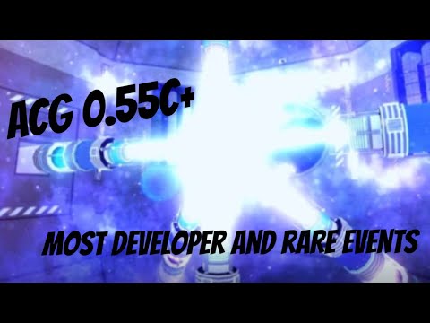Roblox // ACG (A Core Game) 0.55c+ // MOST DEVELOPER AND RARE EVENTS