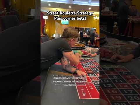 10,000 on one spin ! Playing my roulette strategy. Includes 5 streets. We hit big! #roulettestrategy