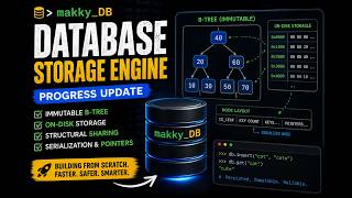 I Built a Database Storage Engine From Scratch (B-Tree + Disk Persistence)