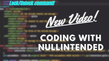 Discord bot V14! multiGuilded lock/unlock command!