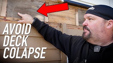 How To Attach A Deck To A House || Dr Decks
