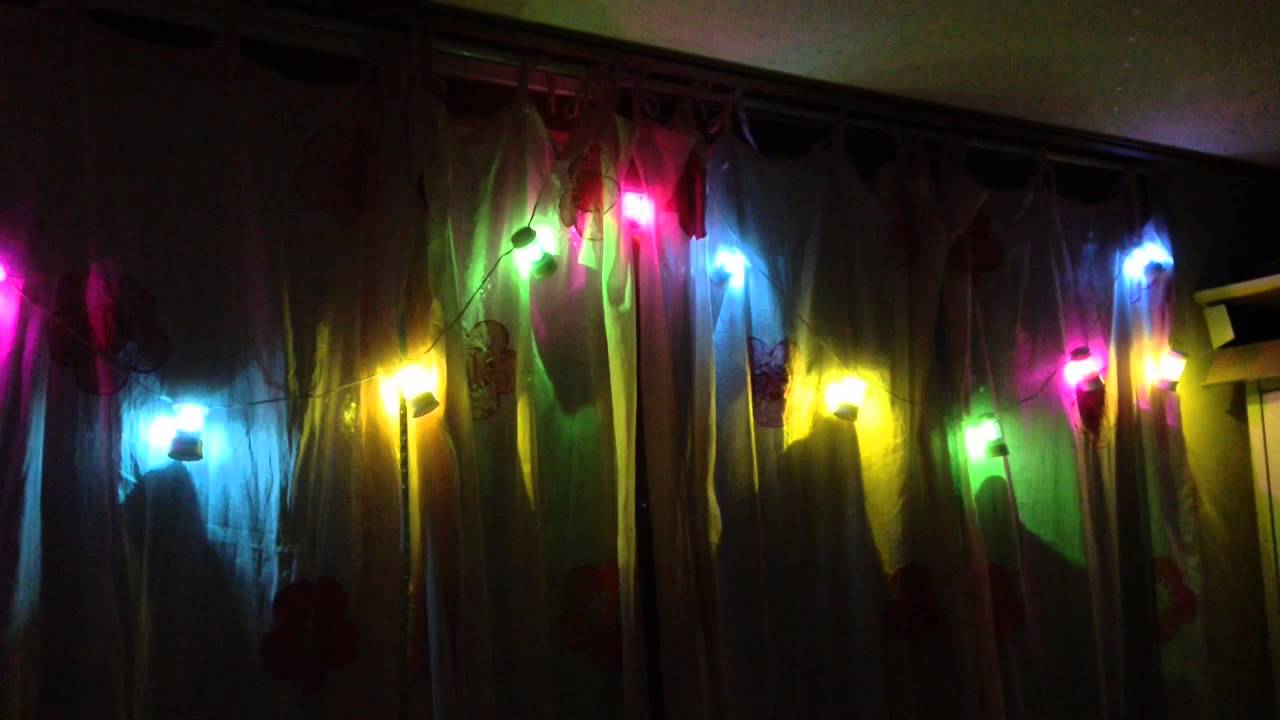 coleman led string feslight - YouTube