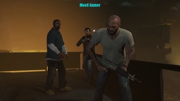 GTA 5 Ending C / Final Mission  The Third Way (Deathwish) 100% Gold Medal/PS4