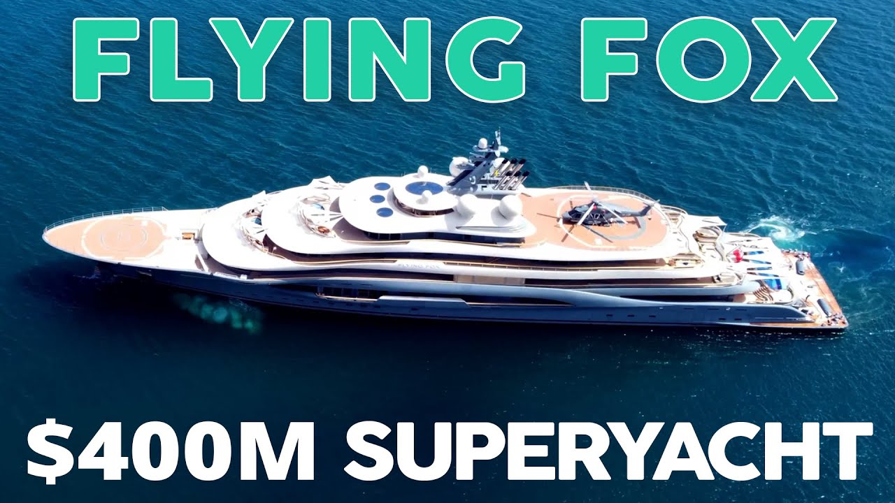 flying fox yacht youtube