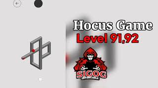 Hocus Game Level 91,92 | Hocus Gameplay | Hocus Puzzle Game | Invincible Sigog