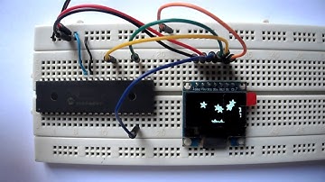 Interfacing PIC18F46K22 with SSD1306 OLED display I2C mode