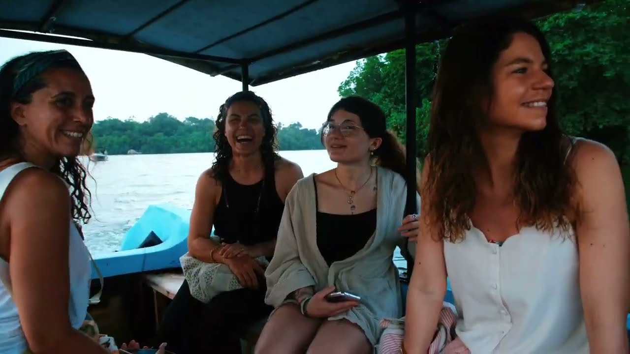 Exploring Koggala Lake from Lanka Yoga