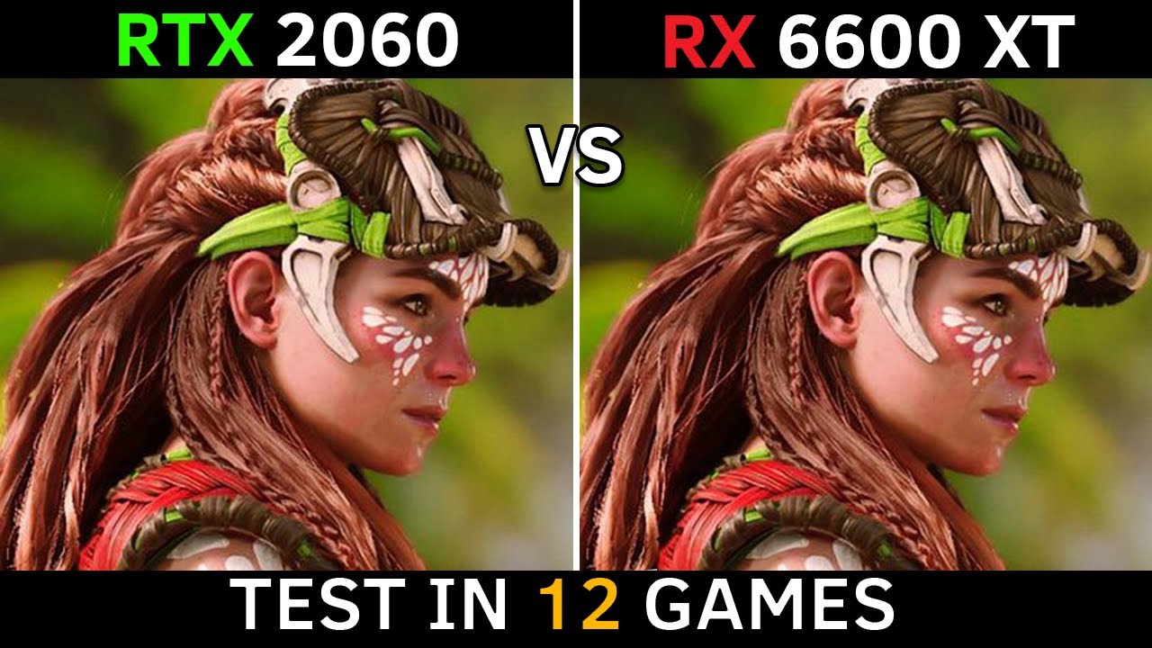 RTX 2060 vs RX 6600 XT | Test In 12 Games | 1080p - YouTube