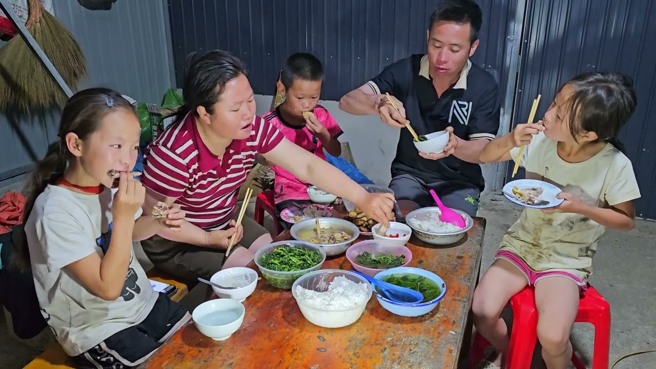 Kib Nqaij Noj Tshais, Luaj Teb, Txhoov Nqaij Qaib Noj Hmo