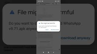 how to install Fouad WhatsApp new version 9.71 #like #subscribe #shorts screenshot 1