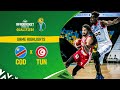 Dem. Rep. of the Congo - Tunisia | Highlights - FIBA AfroBasket 2021 Qualifiers