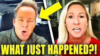 Marjorie Greene’s Boyfriend YELLS as Reporter HUMILIATES HIM!