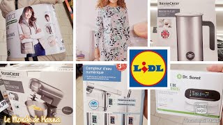 LIDL FRANCE ARRIVAGE 01-10 MAISON 🏠 PETIT ÉLECTROMÉNAGER ACCESSOIRES
