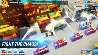 Emergency HQ - Firefighter Rescue Strategy Game - Android & iOS Gameplay screenshot 1