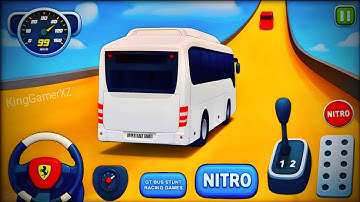 Crazy Bus Mega Ramp Impossible Racing 3D –  Bus Mega Ramp Racing - Android Gameplay - 005