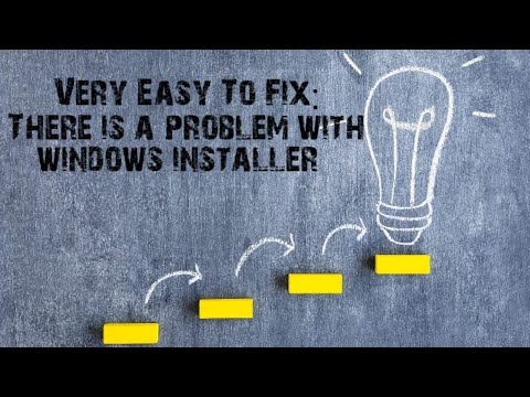 There is a problem with this windows installer