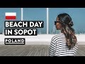 LARGEST WOODEN PIER IN EUROPE! Sopot Beach Day from Gdansk ...