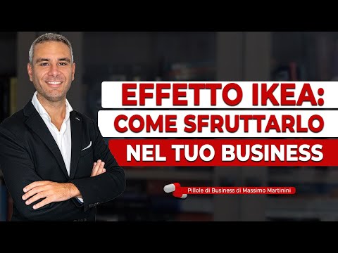 Effetto Ikea: come sfruttarlo NEL TUO BUSINESS