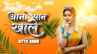Ana Pan Khale l Vibration Mix l Bittu Audio #cgsong #vibration 