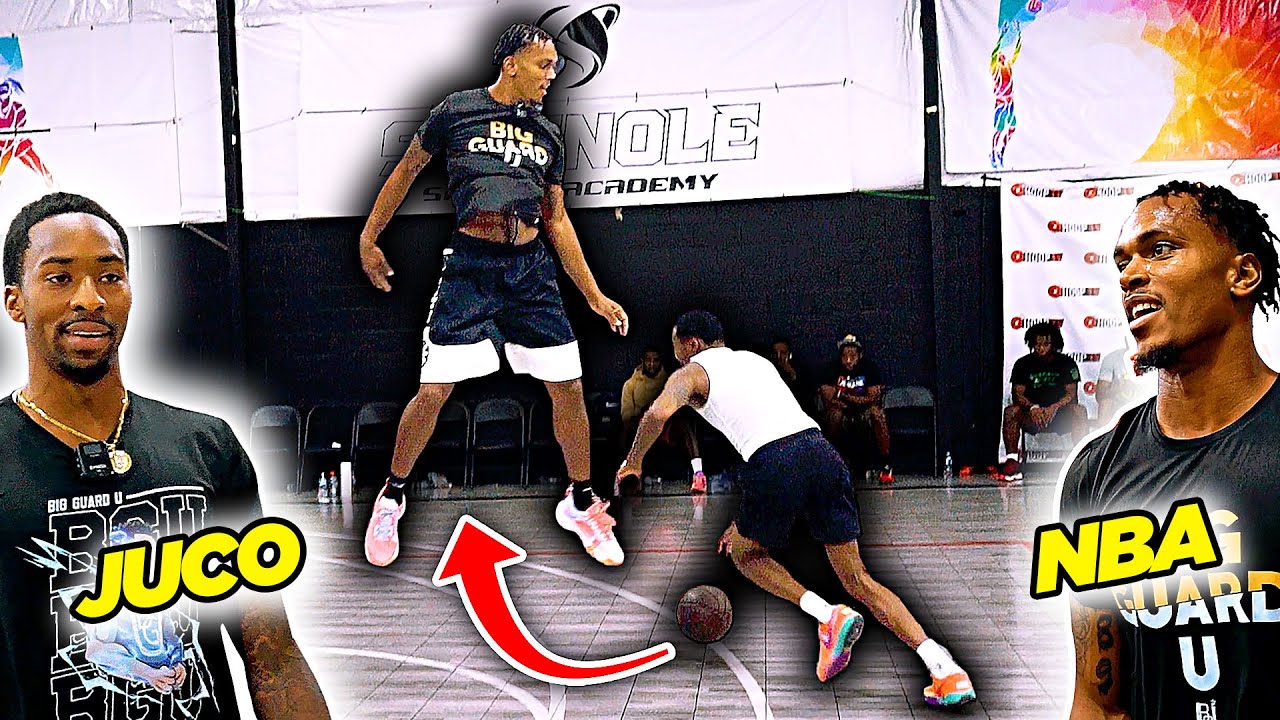 The Level Of SKILL In This 1v1 Was INSANE... Top 50 Juco Player Meets An NBA Prospect!