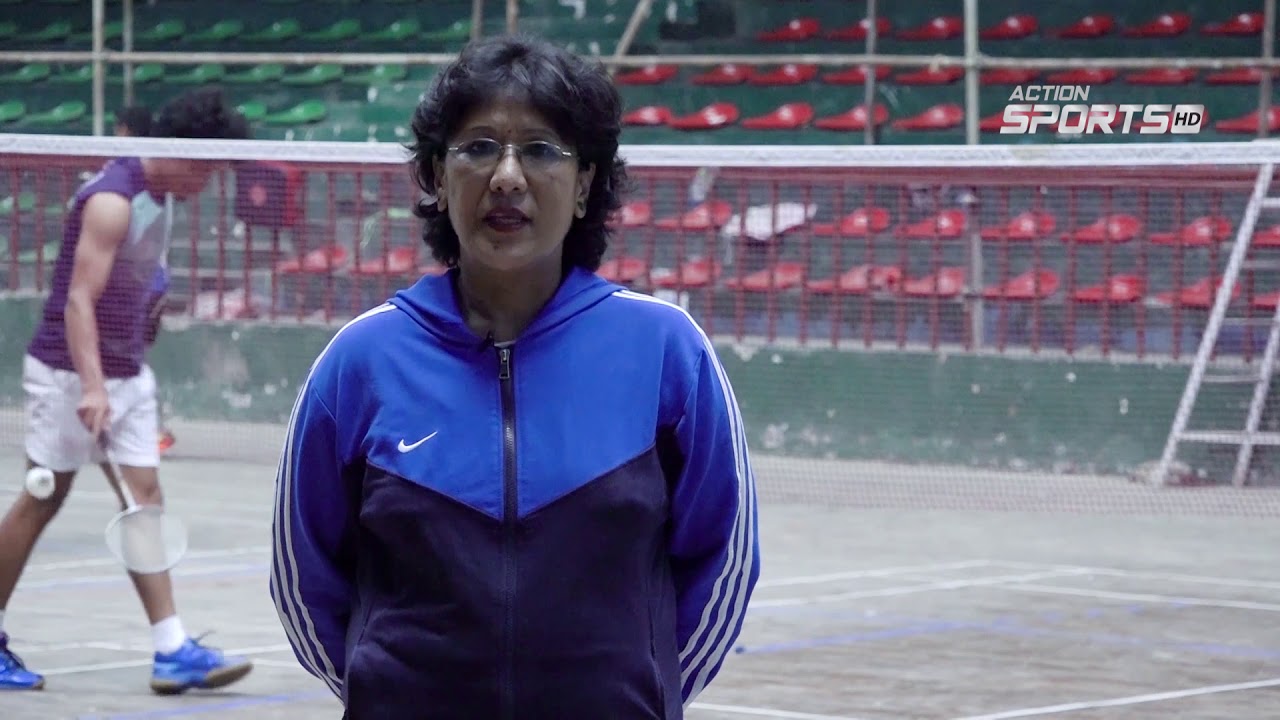 " Kathmandu Badminton Championship 2019 " Shanti Manandhar Action