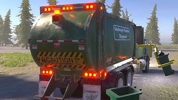 Garbage Packer – Physics-Based Garbage Truck Simulator Extravaganza | PC Gameplay No Commentary
