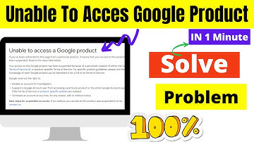 Live proof unable to access a google product youtube fix | How to fix youtube channel suspended