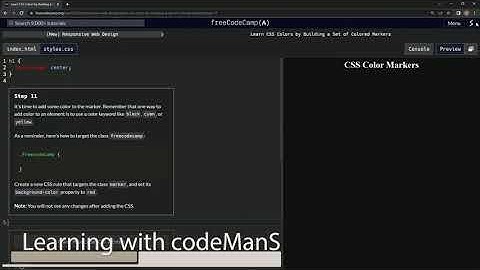 Learn CSS Colors by Building a Set of Colored Markers - Step 11
