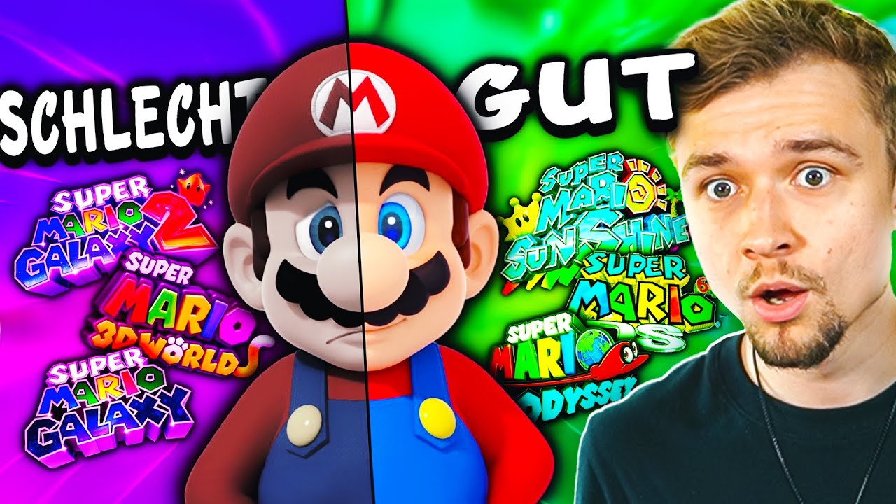 Welches ist das BESTE 3D Mario? | Dävid Reaktion