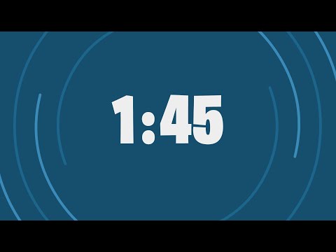 1 Minute 45 Second Timer (Basic Blue)