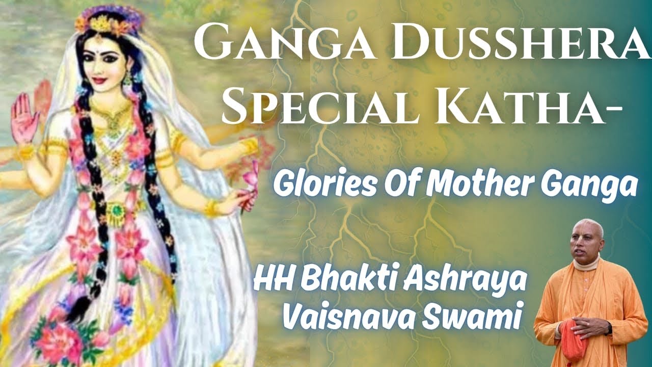 Glories Of Mother Ganga | ISKCON Chandigarh | Bhakti Ashraya Vaisnava Swami