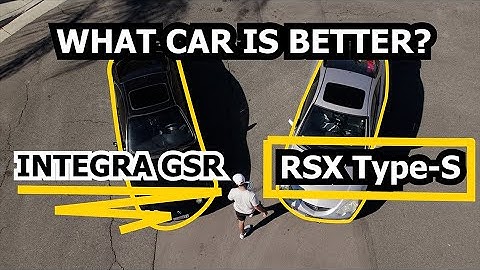 What car is Better? RSX Type-S vs INTEGRA GSR